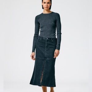 NWT! Tibi denim skirt. Retails for over $400